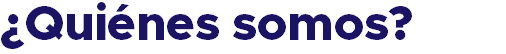 ¿Quiénes somos?